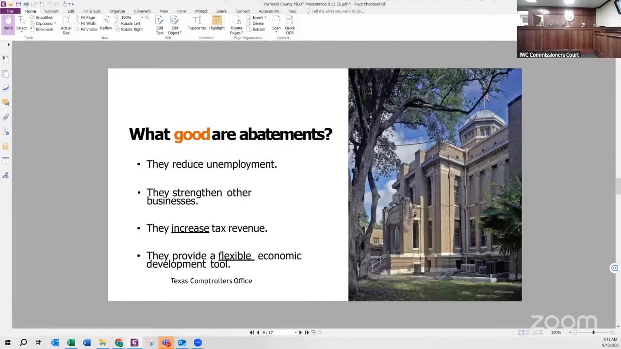 Commissioners authorize purchase of 10-acre tract for CDBG-funded retention pond