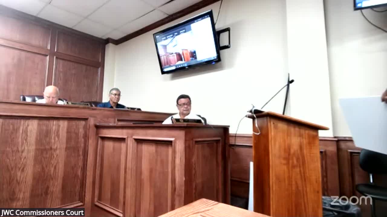 Texas State Soil and Water board presents $18,963 reimbursement to Commissioner Ventura Garcia