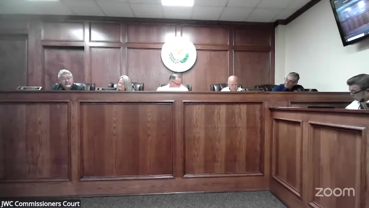 Jim Wells County tables road-assessment sole-source approval, orders request for proposals