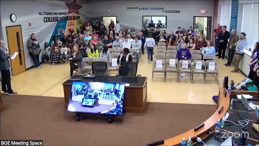 Local high school robotics teams showcase robot, awards and competition plans at meeting