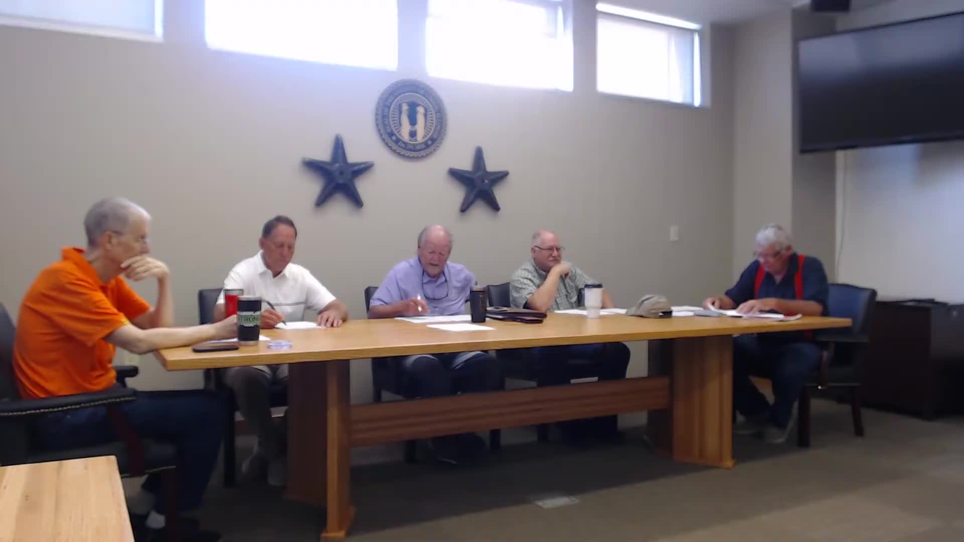 Planning commission report: demolition, sewer work, fire-station grant; commissioners approve two building permits