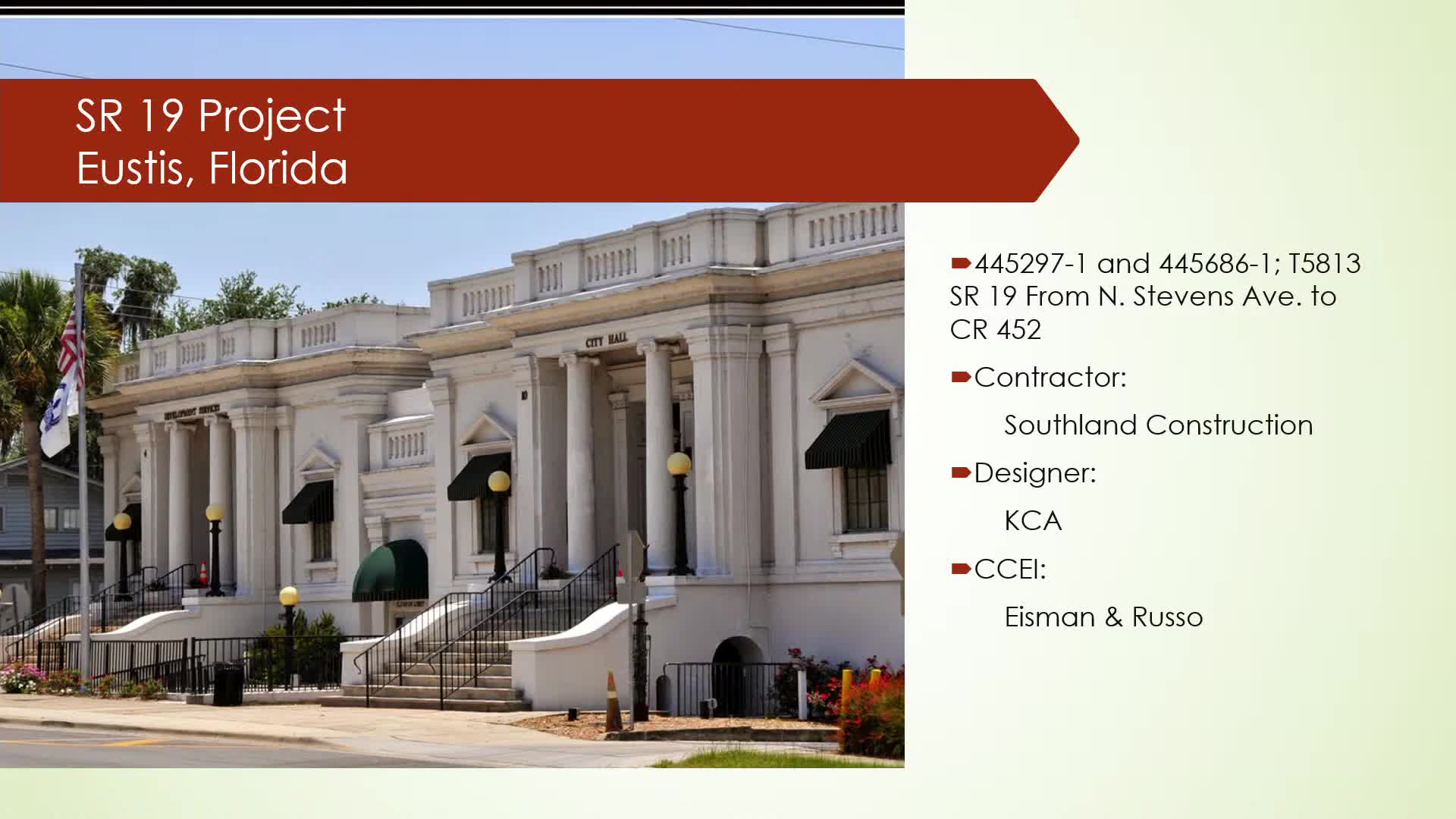 FDOT updates State Road 19 multimodal project; city, businesses press for fixes to bulb‑outs and drainage