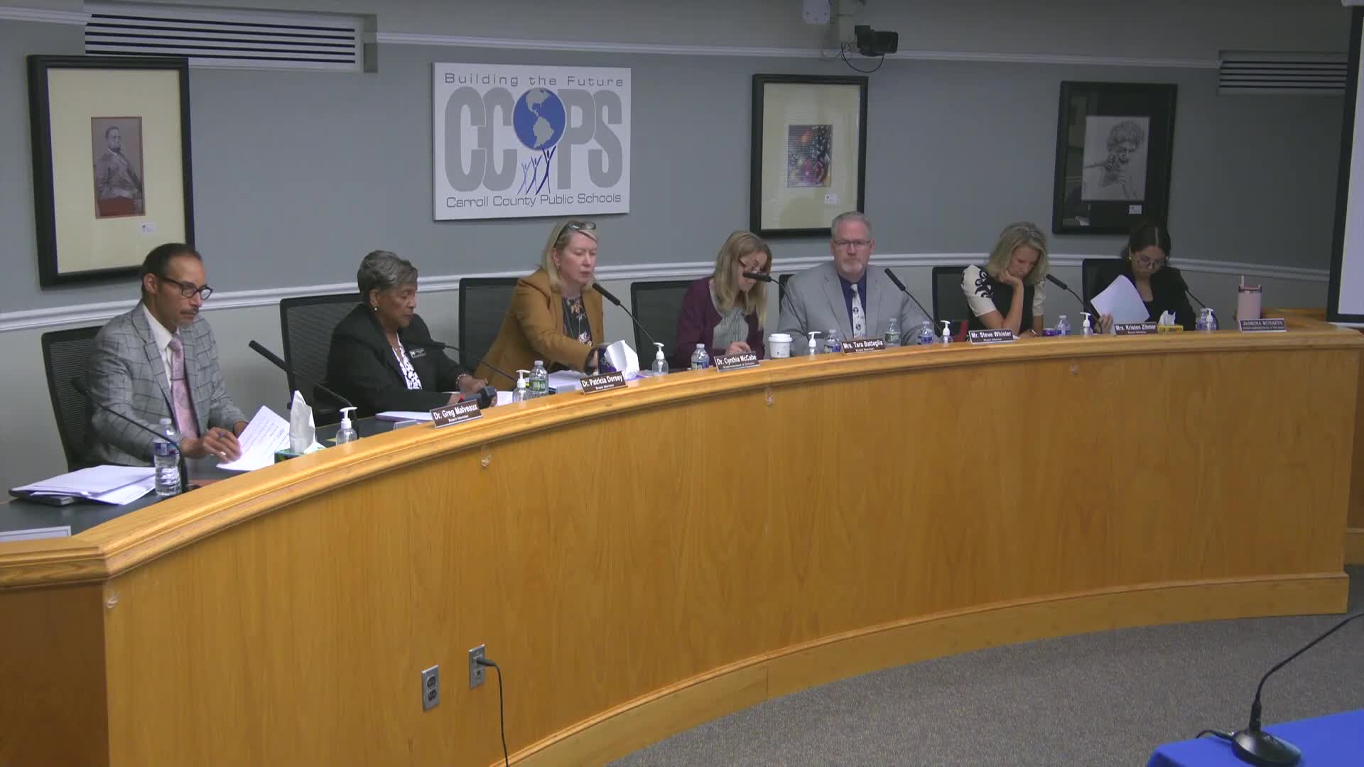 School Board Approves Emergency Lighting Inspections and Discusses Capital Improvement Plans