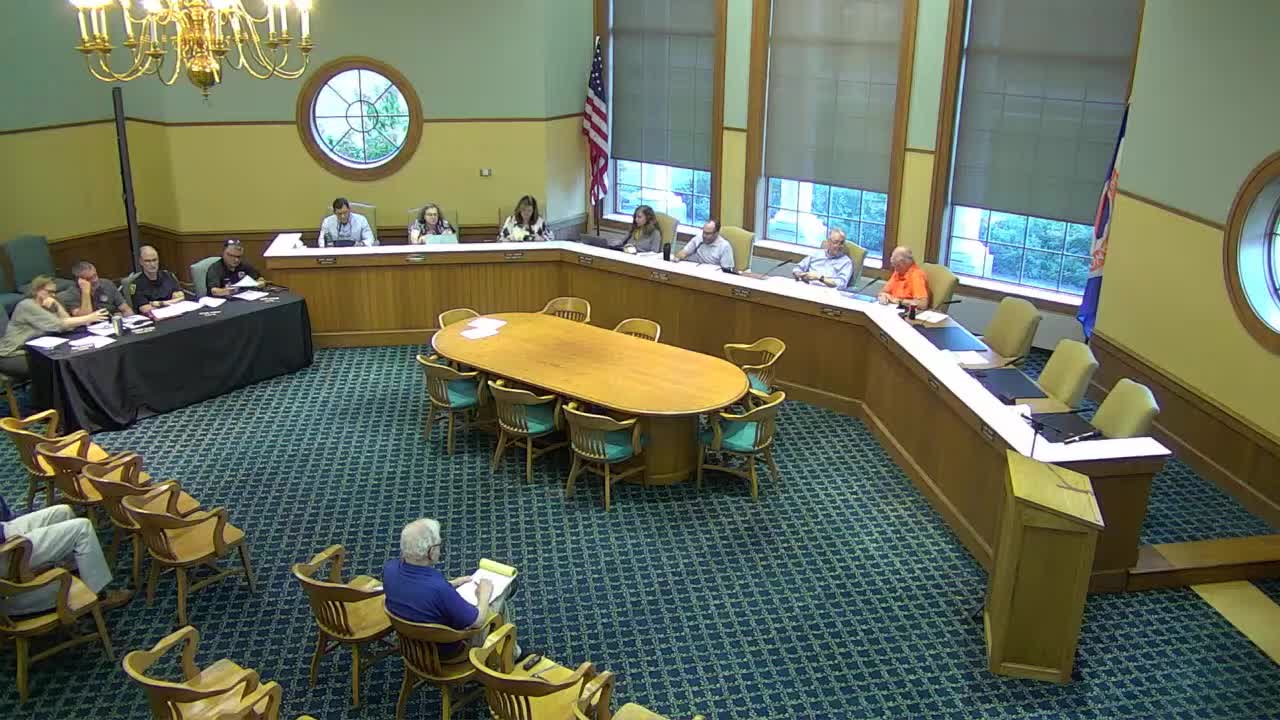 Orange Village council reviews July financial reports and adopts tax-rate certification for 2026 process