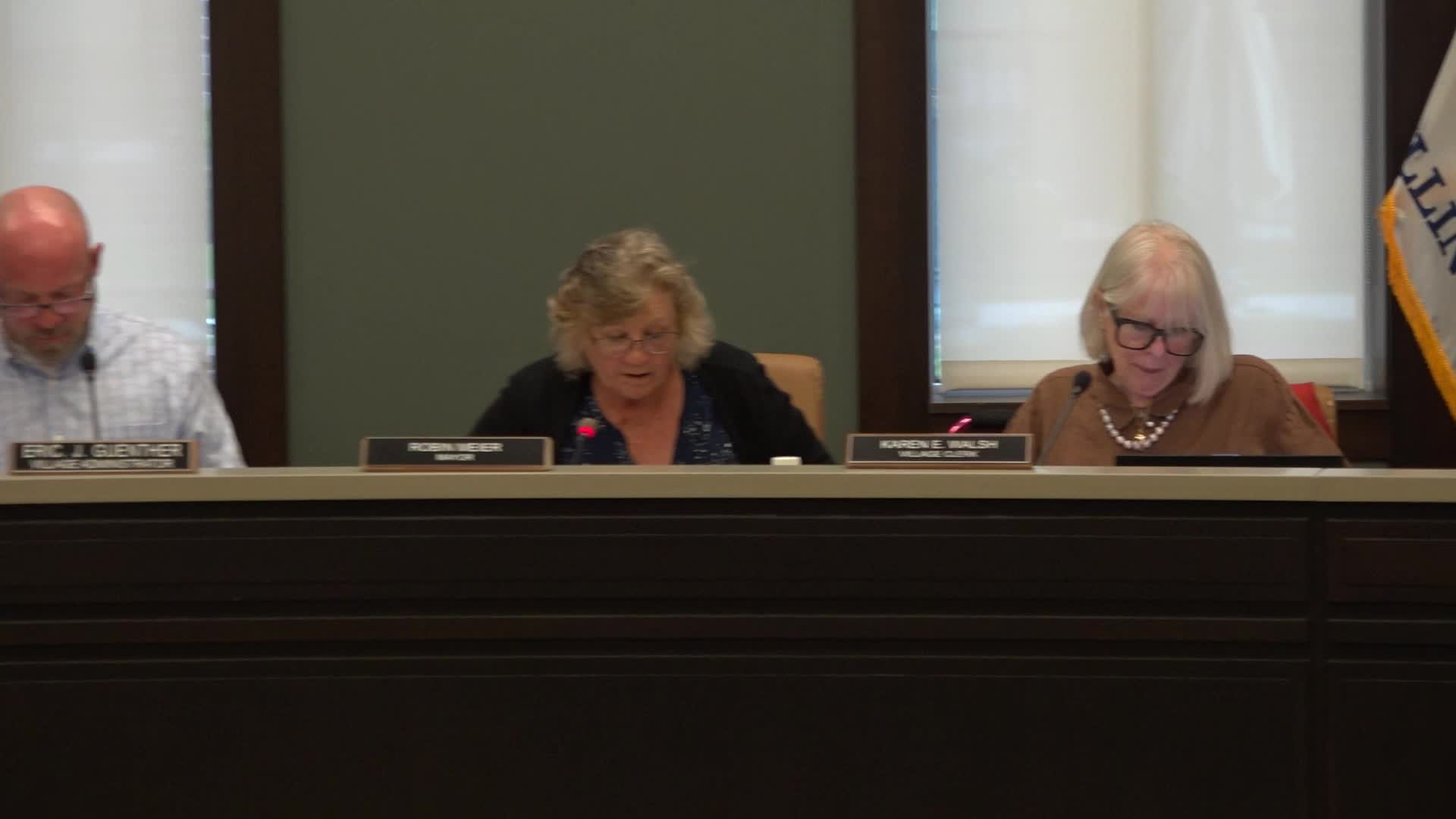 Board recesses into executive session on personnel and minutes; no action announced