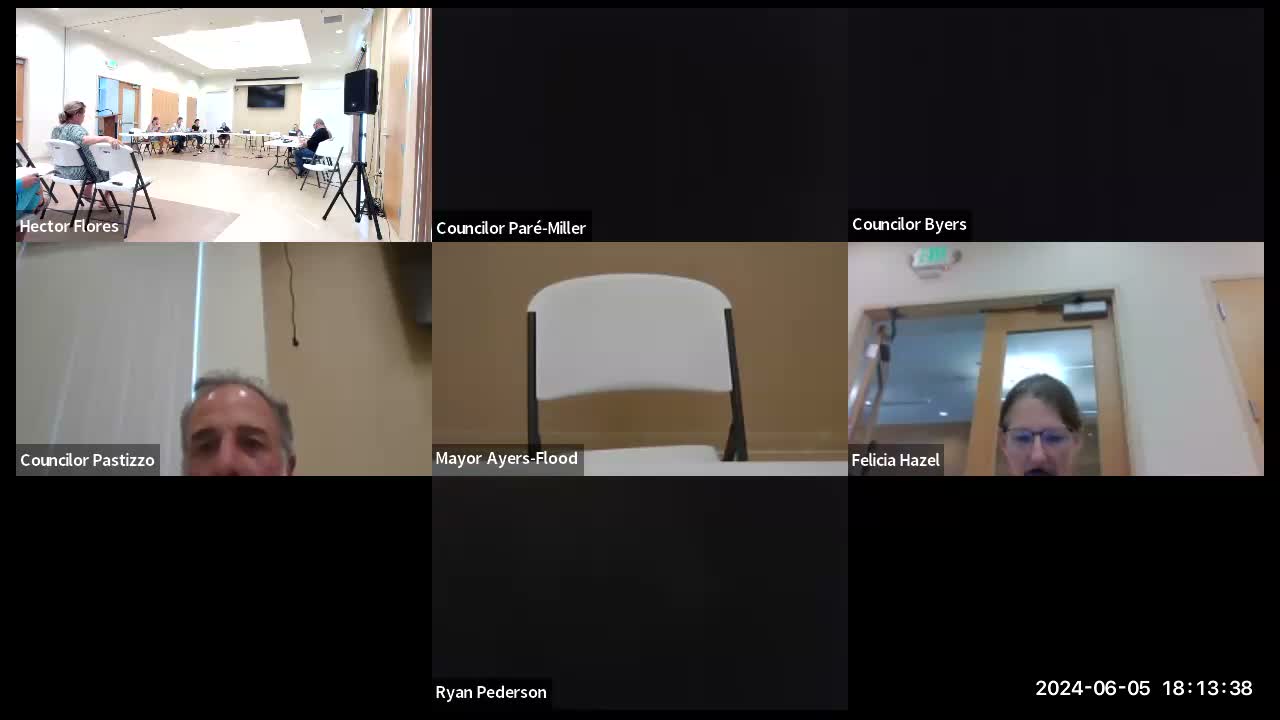 Committee hears SDC explanation and hears capital improvement list contains many unfunded projects