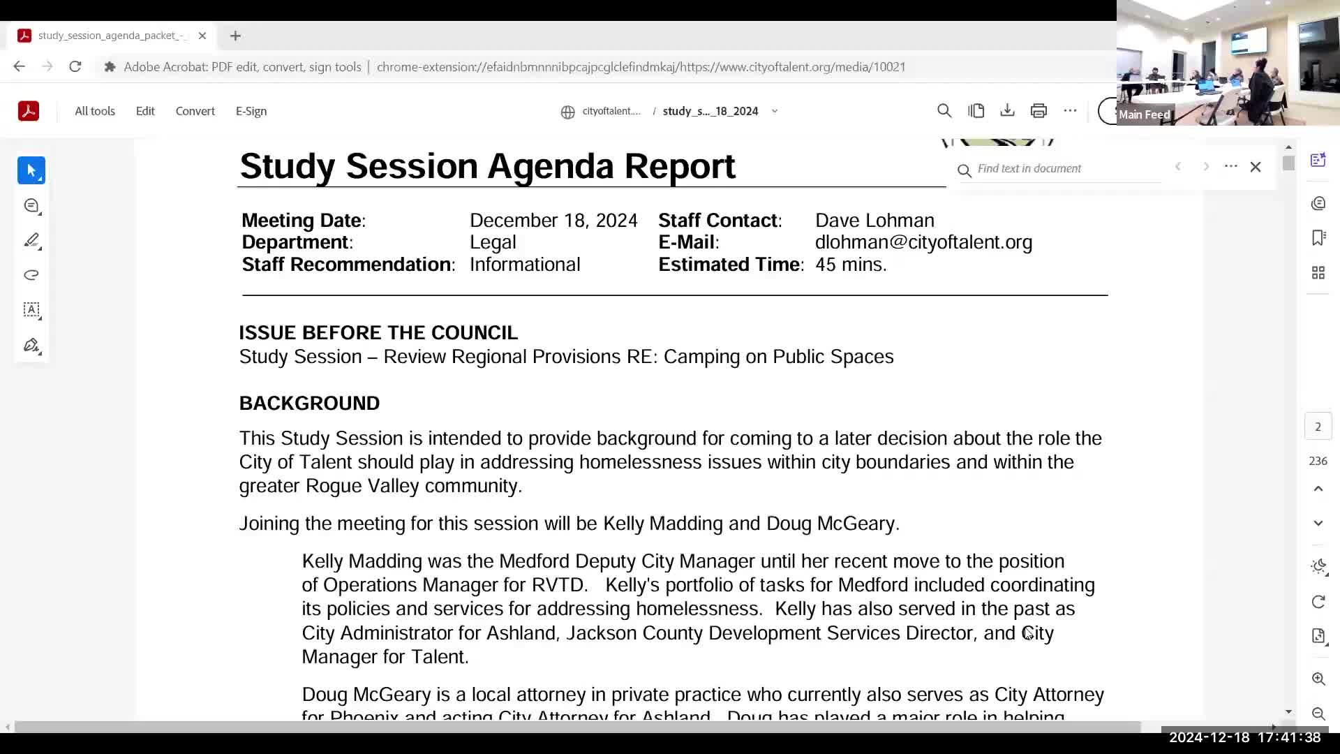 Medford leaders discuss regional solutions to homelessness and low barrier shelters