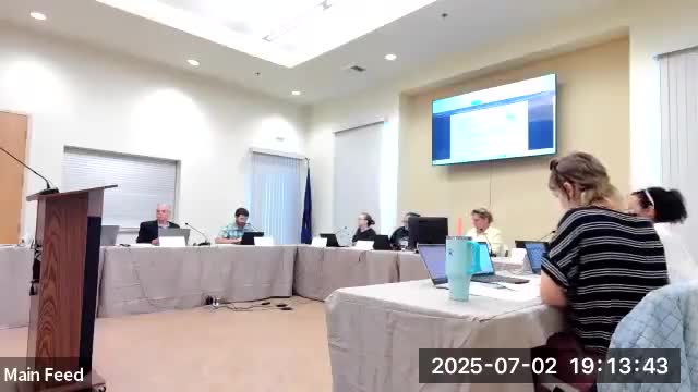 Talent City Council Discusses Transient Lodging Tax and Community Development Fees