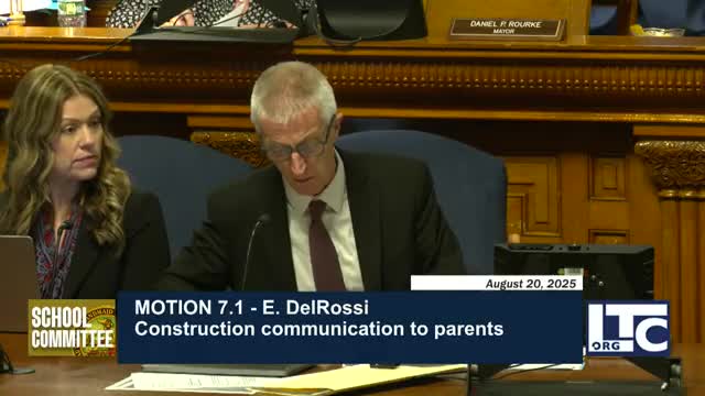 Superintendent details summer facilities work; committee asks about elevators and high-school timeline