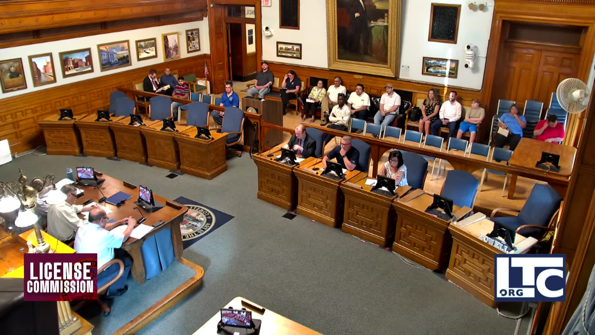 Lowell license commission clears multiple special-event permits, urges police coordination for large crowds and sets Fiesta Hall hearing