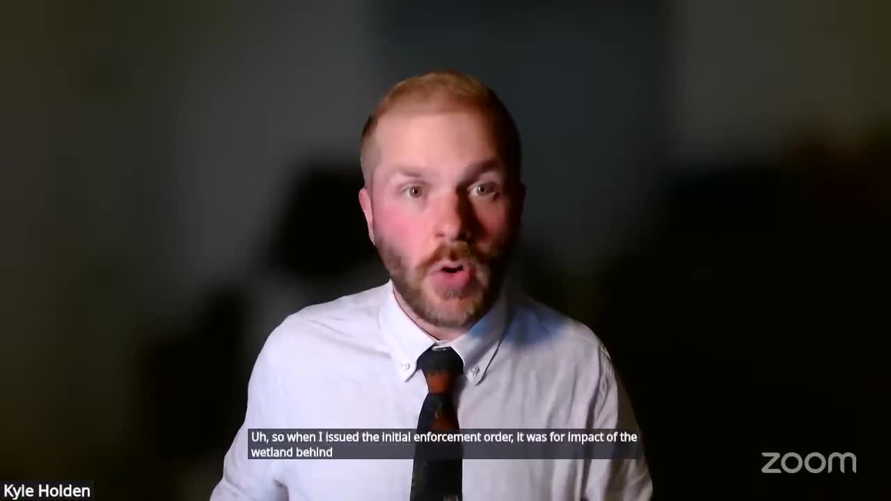 Agent finds expanded wetland encroachment at 29 Country Club Lane; missing certificate of compliance complicates remedy