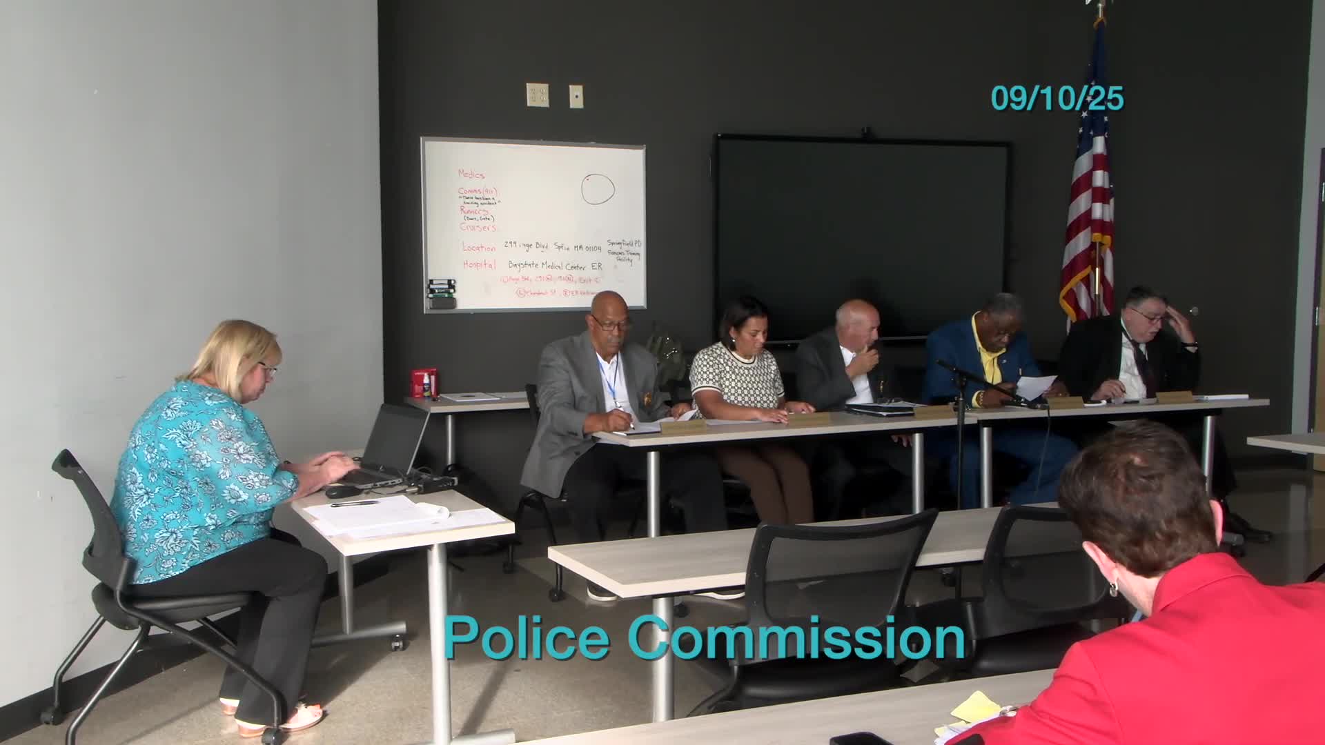 Police commission schedules training for Oct. 23, plans neighborhood outreach