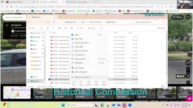 Commission approves rear‑of‑house solar panels with minimal street visibility