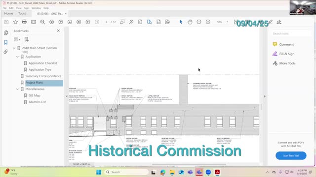 Commission approves parking sign for George Walter Vincent Smith Museum lot