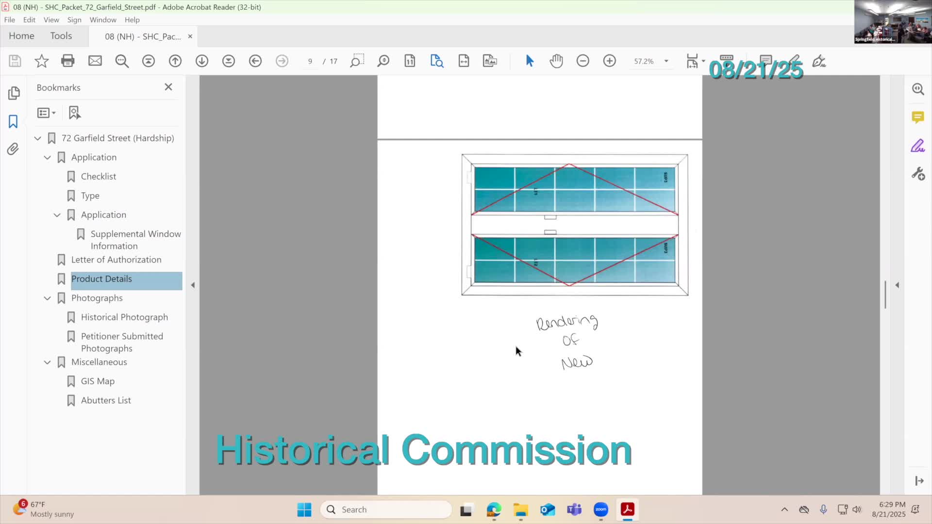 Historic commission approves multiple window-replacement applications, citing hardship and matching profiles