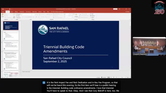San Rafael moves first reading of 2025 building code updates, proposes higher Reach targets for 2027 amid state review