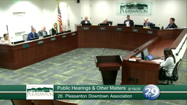 Pleasanton Downtown Association launches foundation, council appoints advisory board for 2026 BID renewal