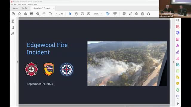 Interagency crews stop Edgewood blaze; county and town move to fix alerting gaps