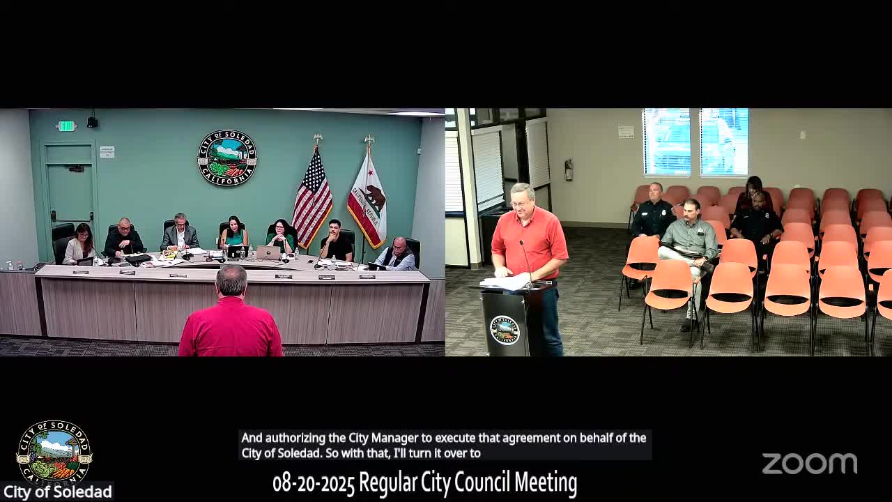 Soledad council approves one‑year Cal Fire contract as city phases toward 3‑person engine staffing