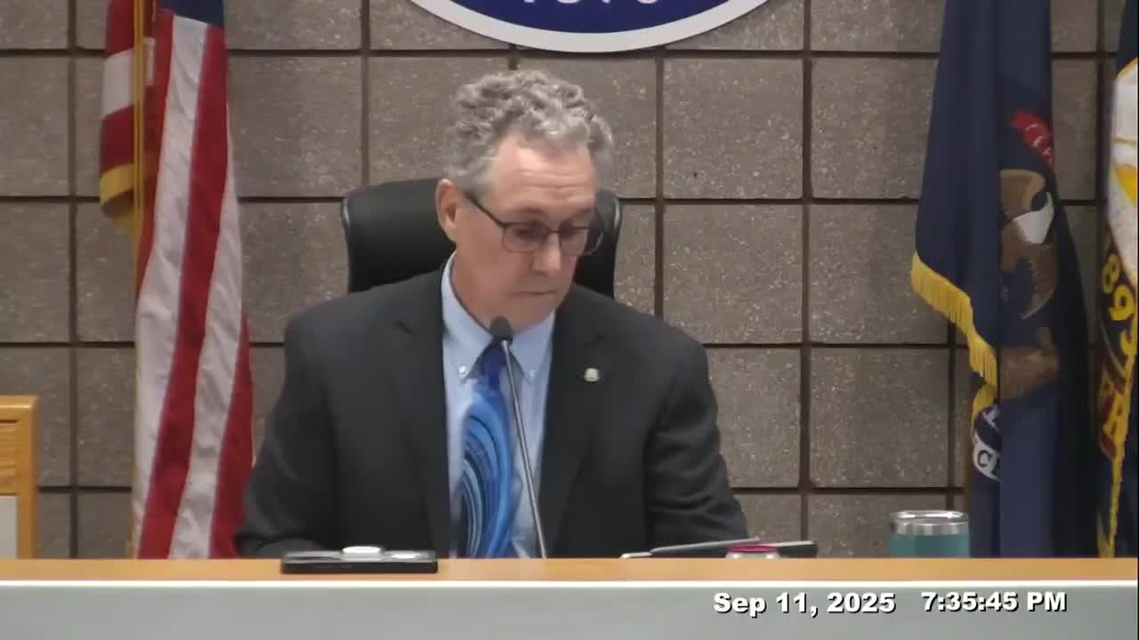 Council approves new power-loading cot and five-year warranty for ambulance; budget amendment of $5,780.01 approved