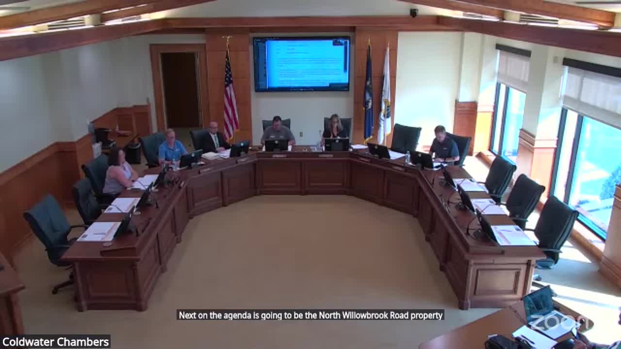 Coldwater BPU backs sale of North Willowbrook acres to developer for apartment project