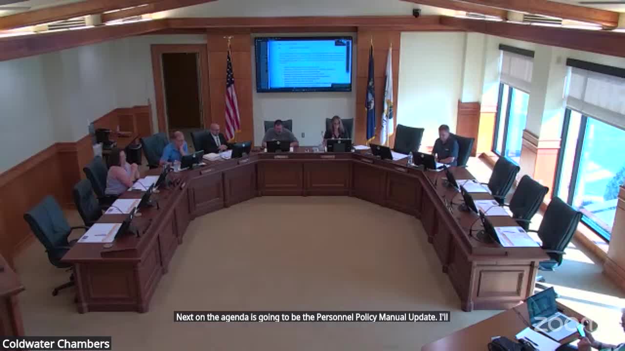 Coldwater board approves updated personnel manual, including AI and sick-time changes