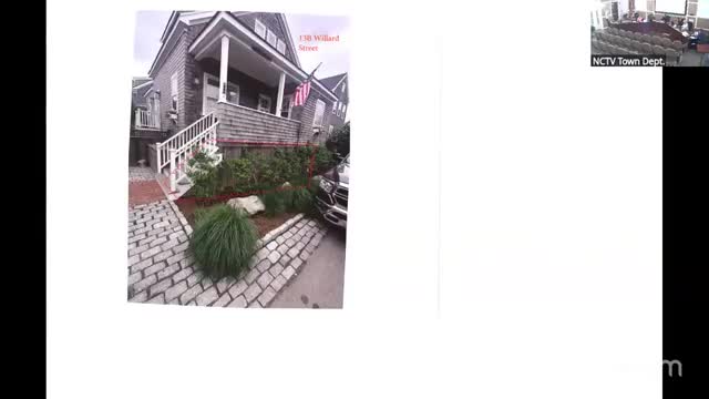 Historic District Commission approves 13A Willard changes but requires fixes to roof walk and front condenser