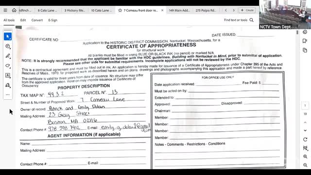 Commission asks for simpler design at 3 New Mill Street after concerns over overlapping masses