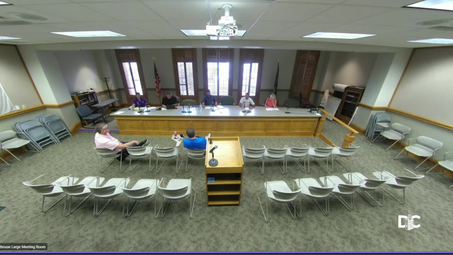 Commissioners debate swapping ReadyOne and ReadyTwo grants to finish fairgrounds project