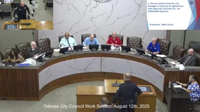 Council hears plan for Motorola software to boost radio core capacity; emergency communications budget informational