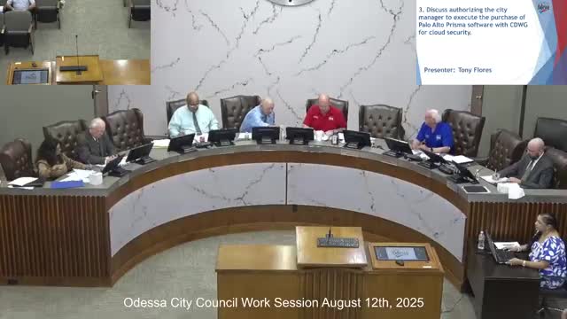 Council tables Palo Alto Prisma cloud-security purchase, may take item to executive session