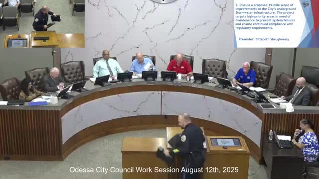 City plans 19-mile stormwater TV inspection and GPS mapping; two pickup purchases to support maintenance