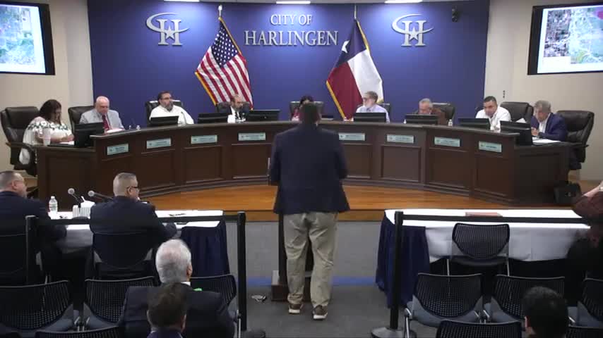 Commission accepts Harlingen Waterworks System FY2026 budget summary; staff to return with TMRS and compensation items