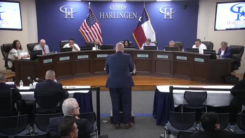 Harlingen adopts FY2026 budget; commission fixes tax components and sets combined rate at $0.52606 per $100