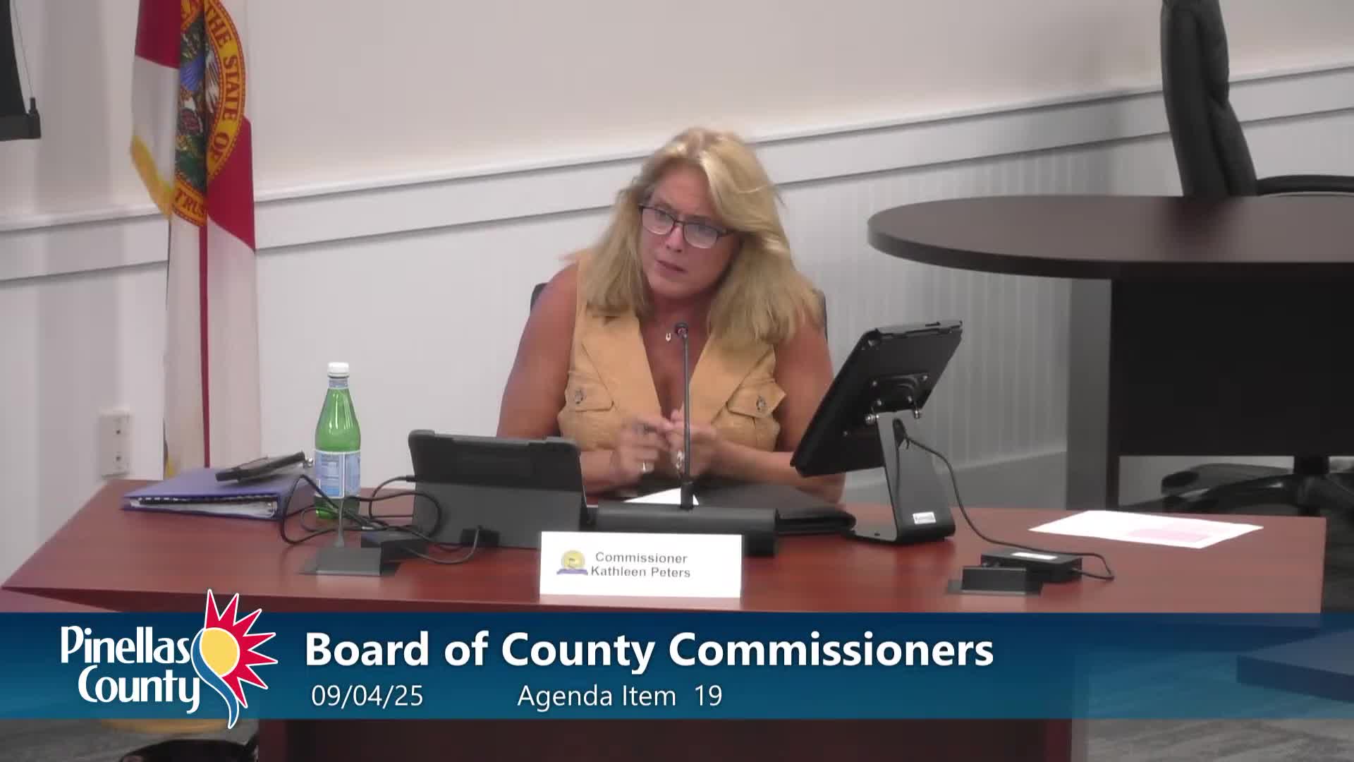 Pinellas commissioners signal preference for boutique lobbying firm Johnston Stewart for 2026 state legislative work