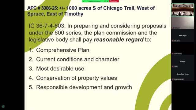 County Receives 143 Remonstrance Letters Against Rezoning Proposal