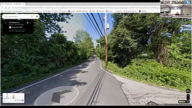 Residents report vibration, committee orders speed signage on Great Plain Avenue; trench repair noted as temporary