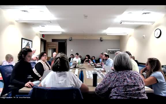 Needham working group to deliver three right‑of‑way concepts to Select Board, may pilot changes first