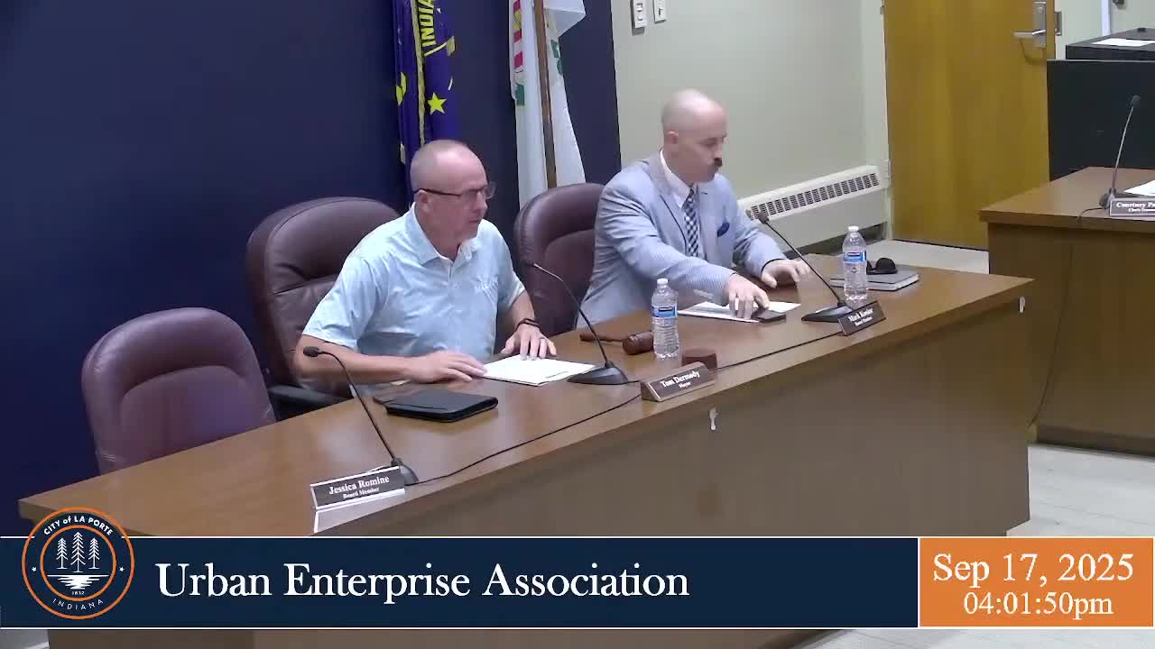 City Board Approves Financial Statements and Awning Grant for Studio 714