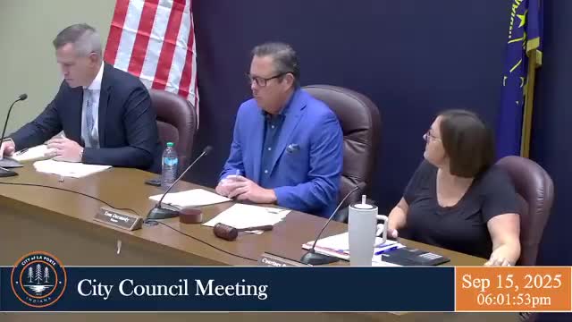 La Porte City Council Discusses Beachwood Lakes Zoning Changes and Public Safety Concerns