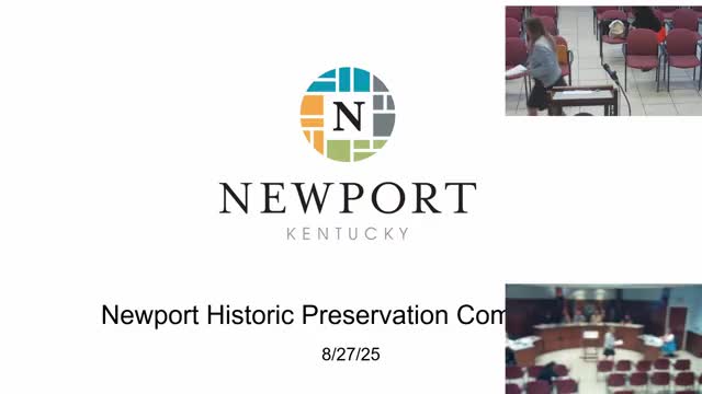 Historic preservation staff outlines guidelines update, Monmouth overlay work and training reminders