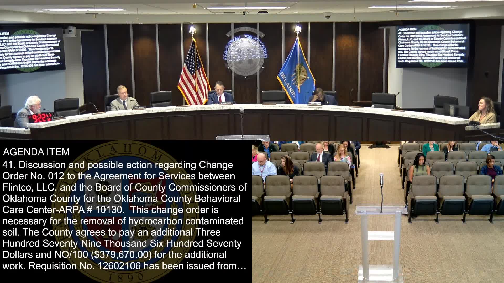 County approves change orders, easement and report as behavioral care facility costs rise