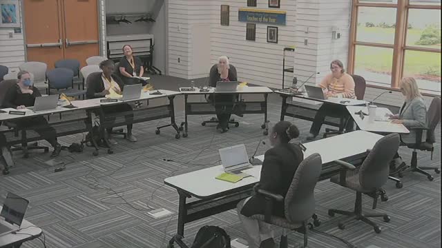 Board reviews draft 2025–26 employee handbook; final version to appear on Sept. 23 consent agenda