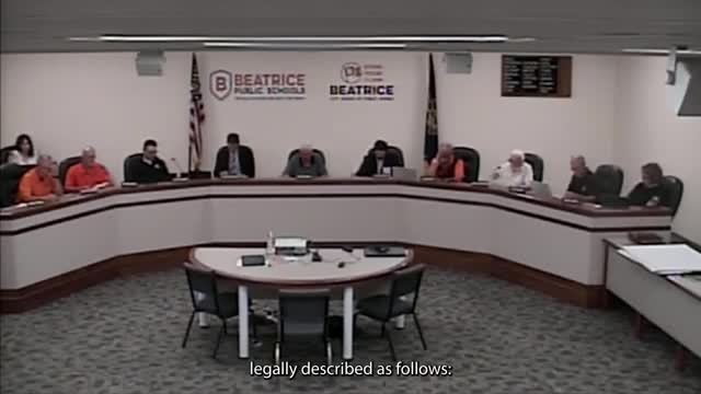 Beatrice to accept two donated parcels for stormwater relief and redevelopment after public hearings