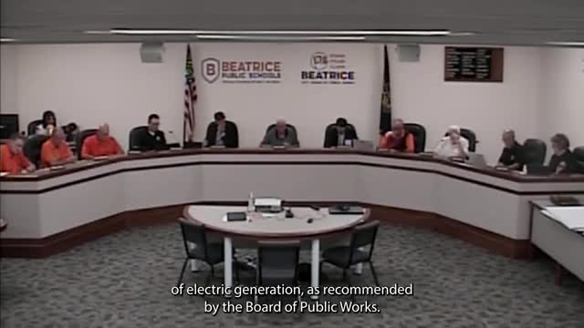Beatrice council approves HDR study to evaluate local power plant ahead of 2031 capacity changes