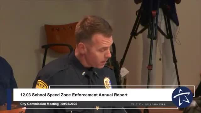 Tallahassee police release first-year school speed-zone camera report; city nets $435,600