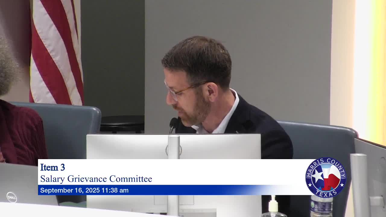 Harris County Officials Debate Salary Increase Amid Parity Concerns