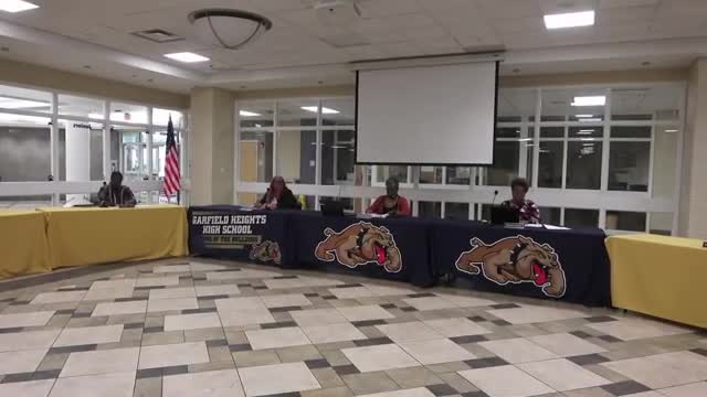 Garfield Heights board hears treasurer say district cut spending; $990,000 variance noted