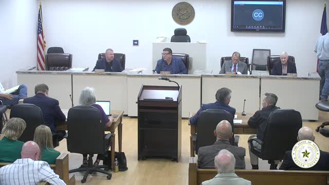 Waller County Commissioners Hold Public Hearing on Proposed Tax Rate