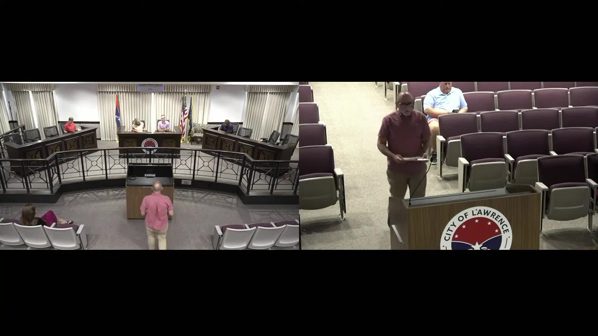 Fort Harris Realty Authority hears preliminary environmental study for Center Track; approves meeting minutes